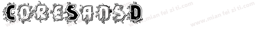 CoreSansD字体字体转换
