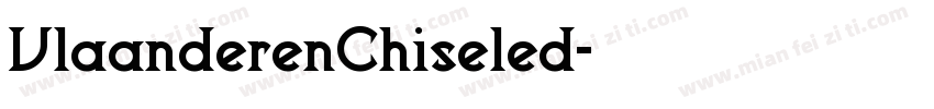 VlaanderenChiseled字体转换