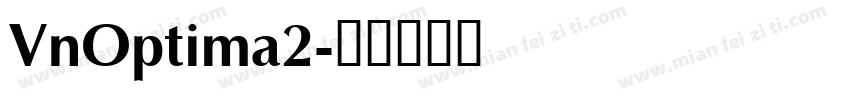 VnOptima2字体转换