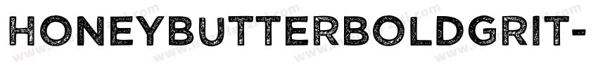 HoneybutterBoldGrit字体转换