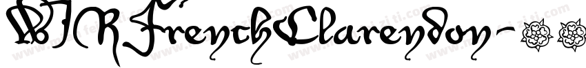 WIRFrenchClarendon字体转换