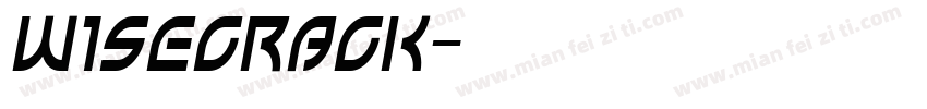 WISECRACK字体转换