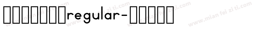 缁忏吀涓ノ渾绠regular字体转换