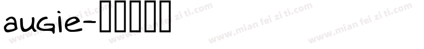 augie字体转换