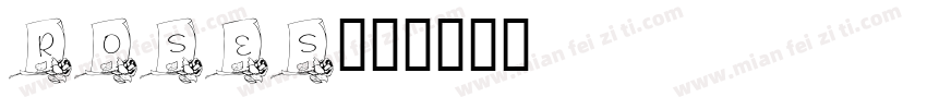 roses字体转换