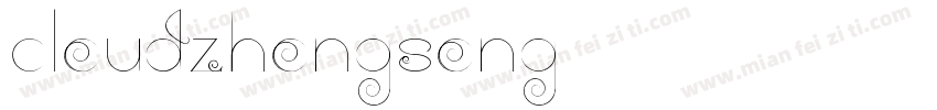 CloudZhongSong字体转换