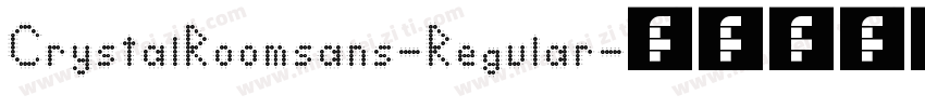 CrystalRoomsans-Regular字体转换