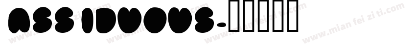 Assiduous字体转换