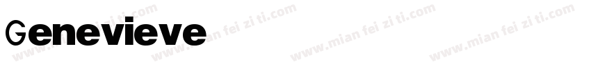 Genevieve字体转换