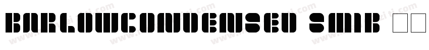 barlowcondensed-smib字体转换