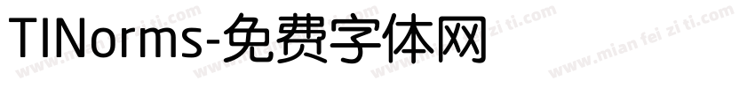 TINorms字体转换