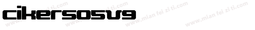 cikers05v9字体转换