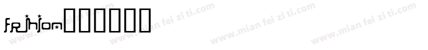 FRJHION字体转换