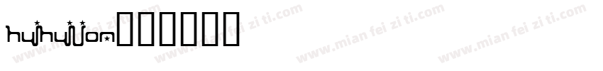 Huihuilion字体转换