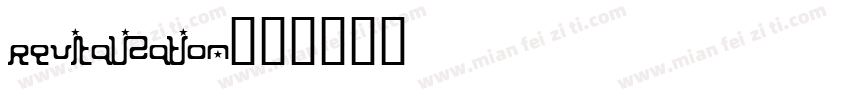 Revitalization字体转换