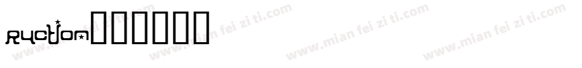 Ruction字体转换