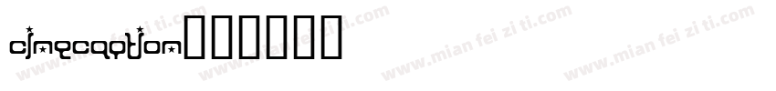 cinecaption字体转换