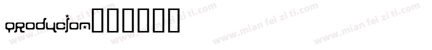producion字体转换