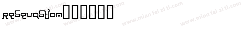 resevastion字体转换