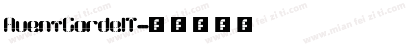 AventGardeIT字体转换