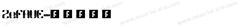 ZeFAVE字体转换