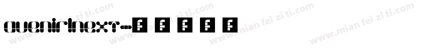 avenirlnext字体转换