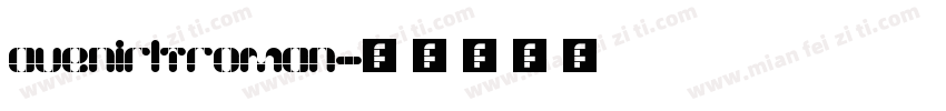 avenirltroman字体转换
