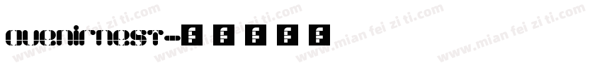 avenirnest字体转换