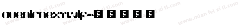 avenirnextw1f字体转换
