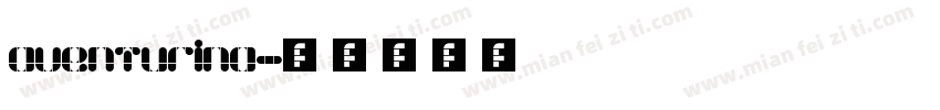 aventurina字体转换