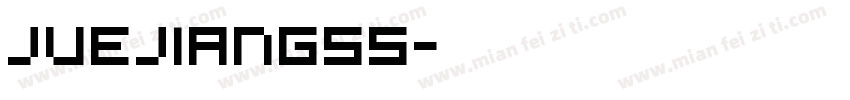 JueJiang55字体转换
