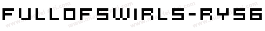 Fullofswirls-Ry56字体转换