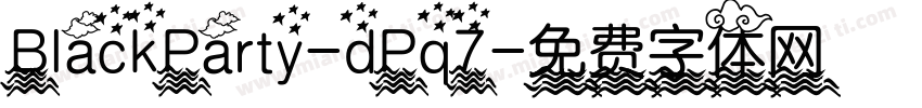 BlackParty-dPq7字体转换