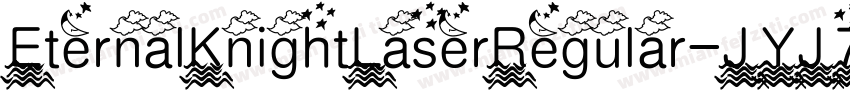 EternalKnightLaserRegular-JYJ7字体转换