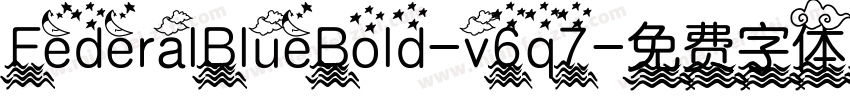 FederalBlueBold-v6q7字体转换