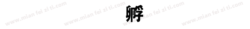 王特字体转换