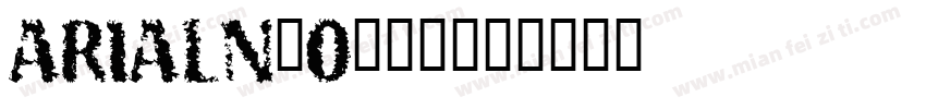 ARIALN_0ttf字体转换