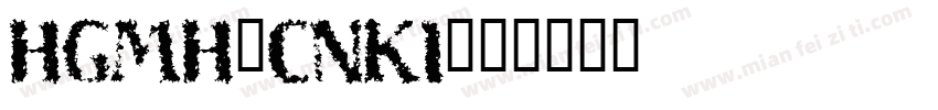 HGMH_CNKI字体转换