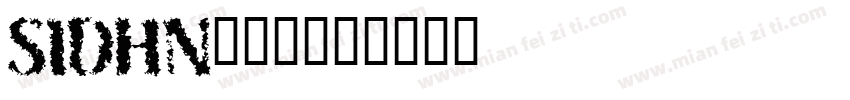 SIDHN___字体转换