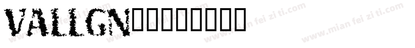 VALLGN__字体转换