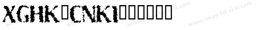 XGHK_CNKI字体转换