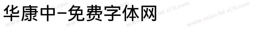 华康中字体转换