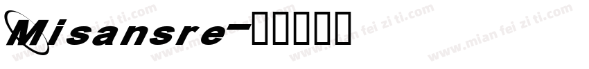 Misansre字体转换