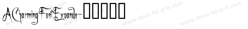 ACharmingFontExpande字体转换