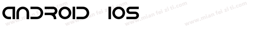 android设置ios字体字体转换