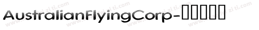 AustralianFlyingCorp字体转换