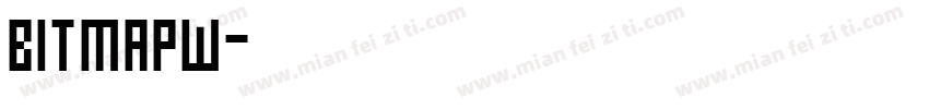 BITMAPW字体转换