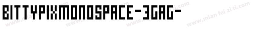 BittypixMonospace-3gAG字体转换
