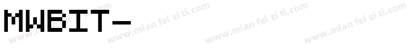 MWBIT字体转换