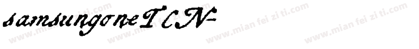 samsungoneTCN字体转换